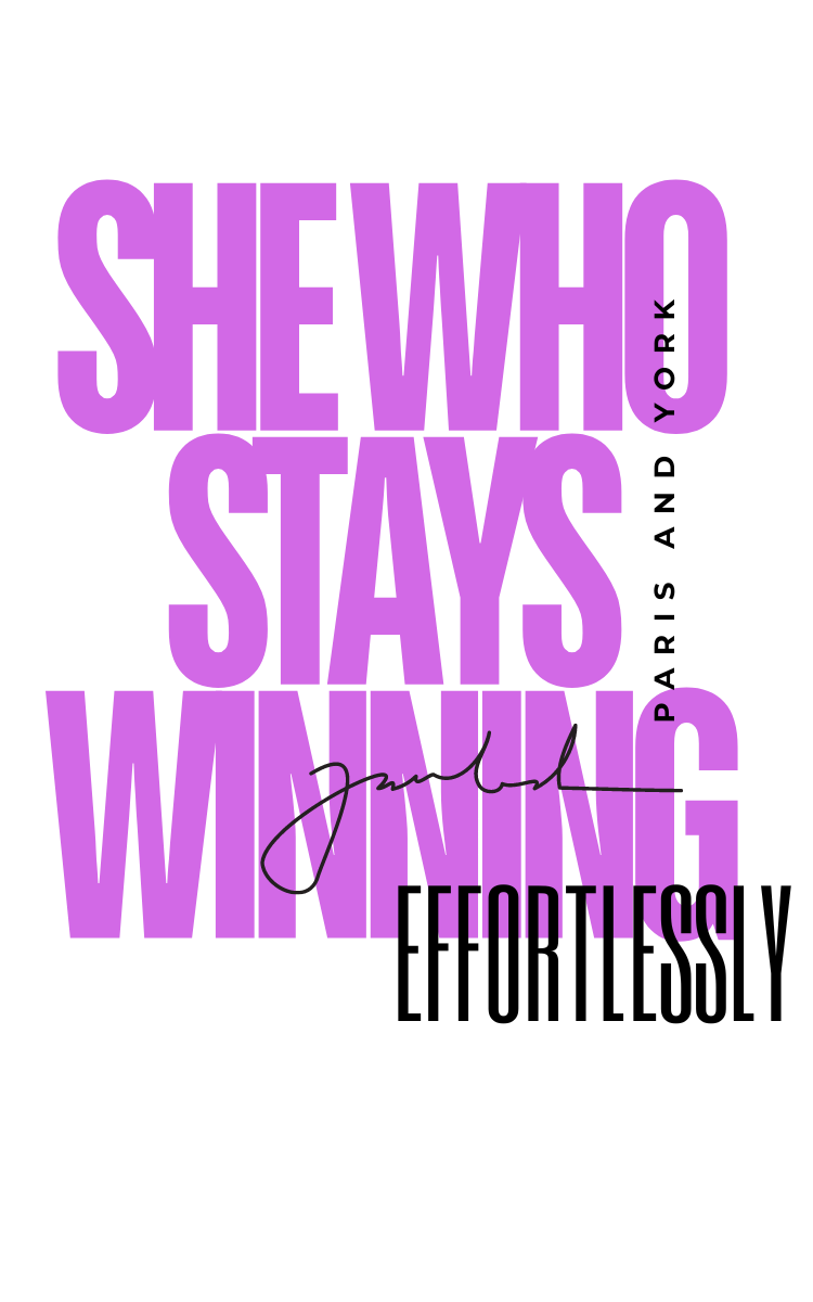SHE WHO STAYS WINNING EFFORTLESSLY | Women's T-Shirt