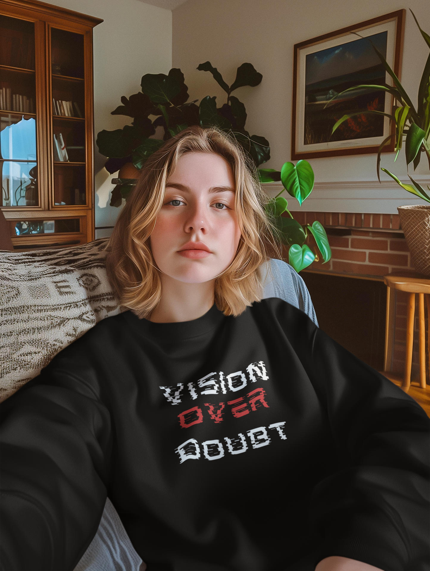VISION OVER DOUBT | Women's sweatshirt