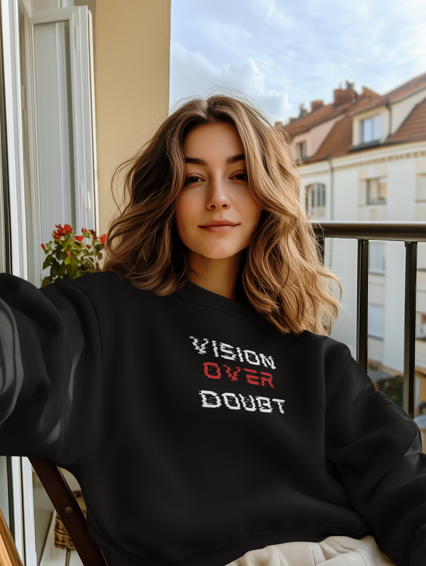 VISION OVER DOUBT | Women's sweatshirt