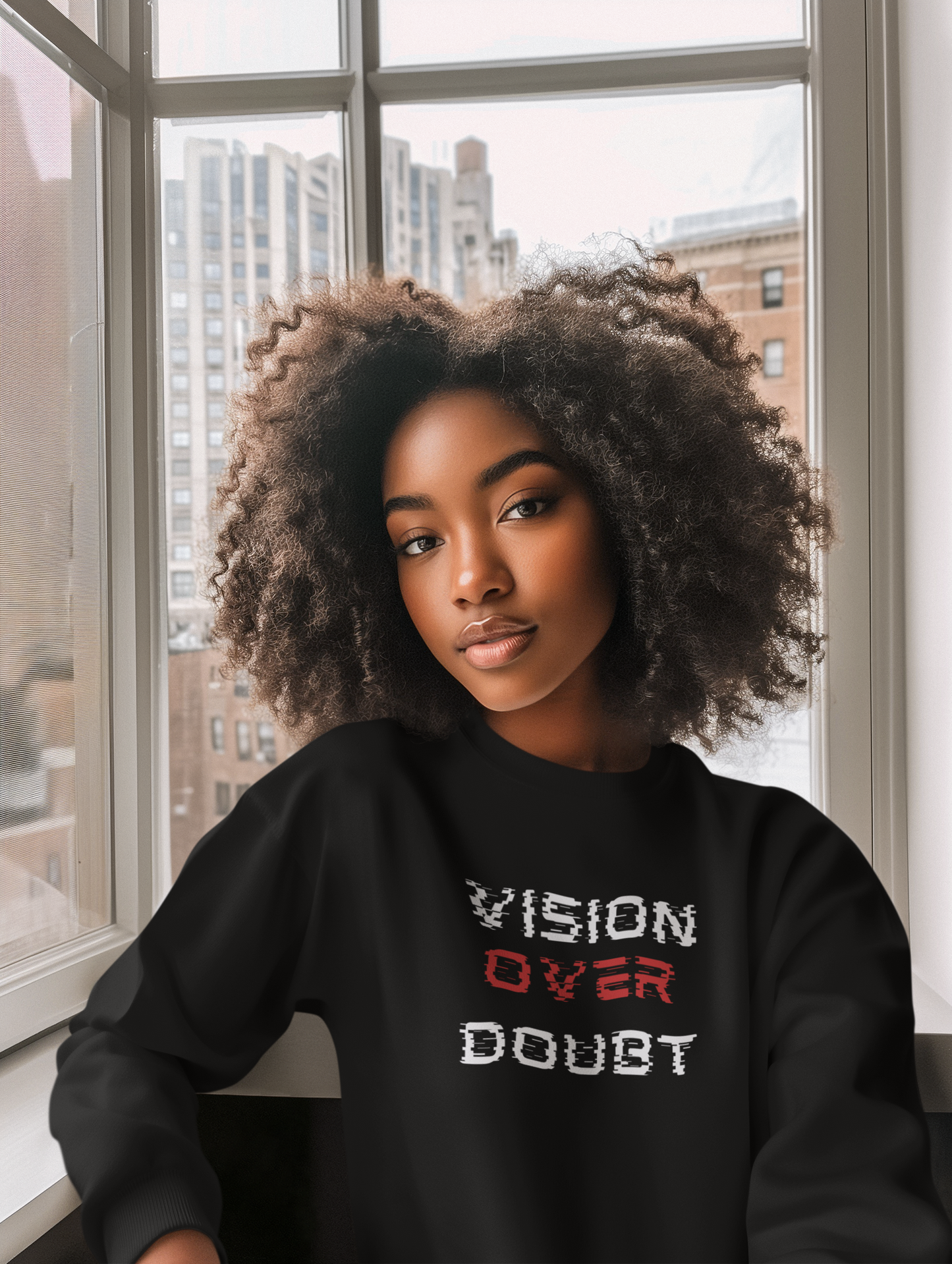 VISION OVER DOUBT | Women's sweatshirt